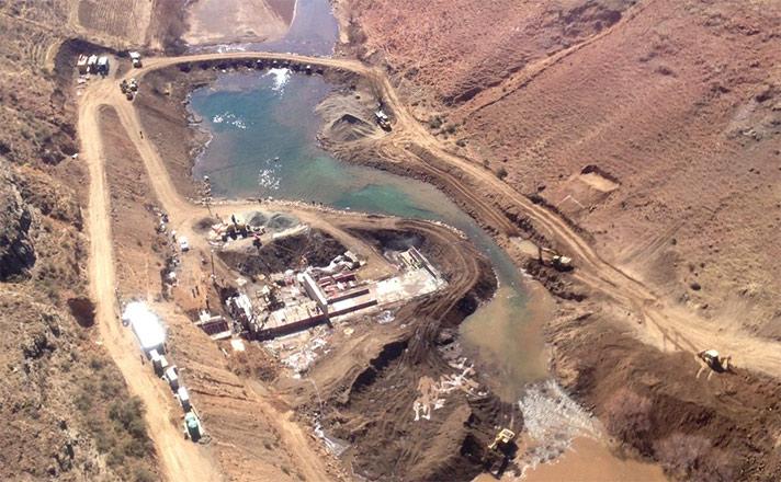 Lesotho Highlands Development Authority Polihali Gauging Weir Slide One