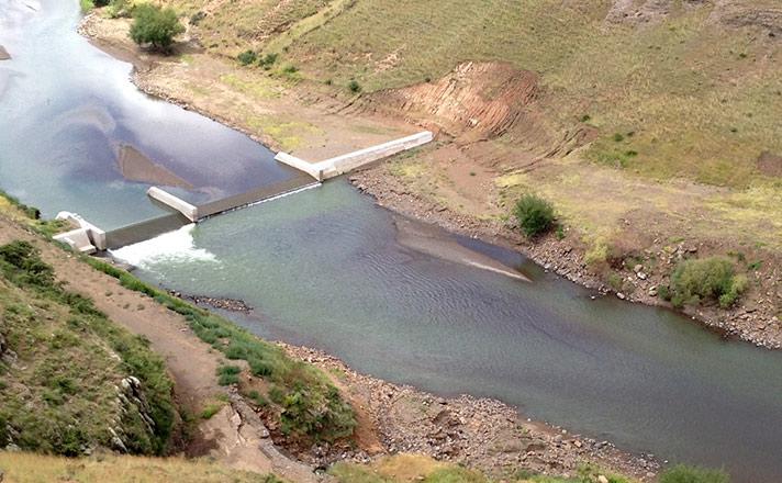 Lesotho Highlands Development Authority Polihali Gauging Weir Slide Three